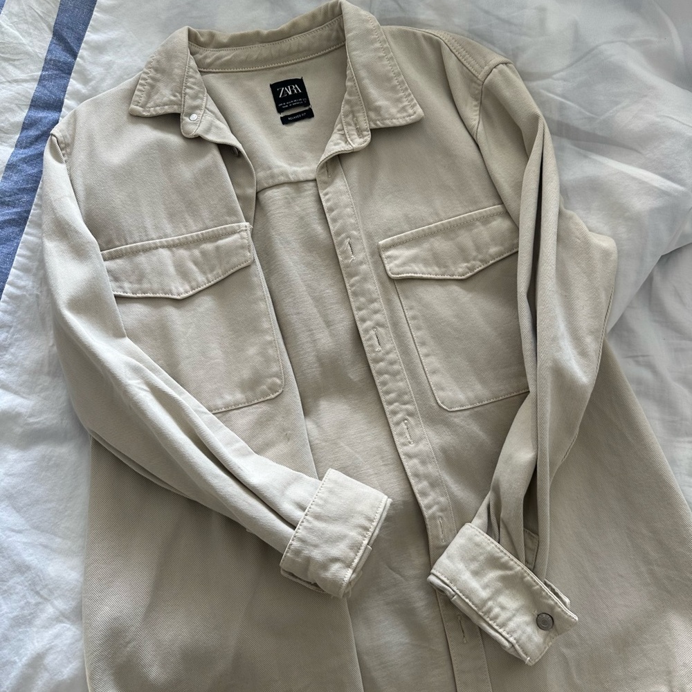 ZARA tan/beige jacket